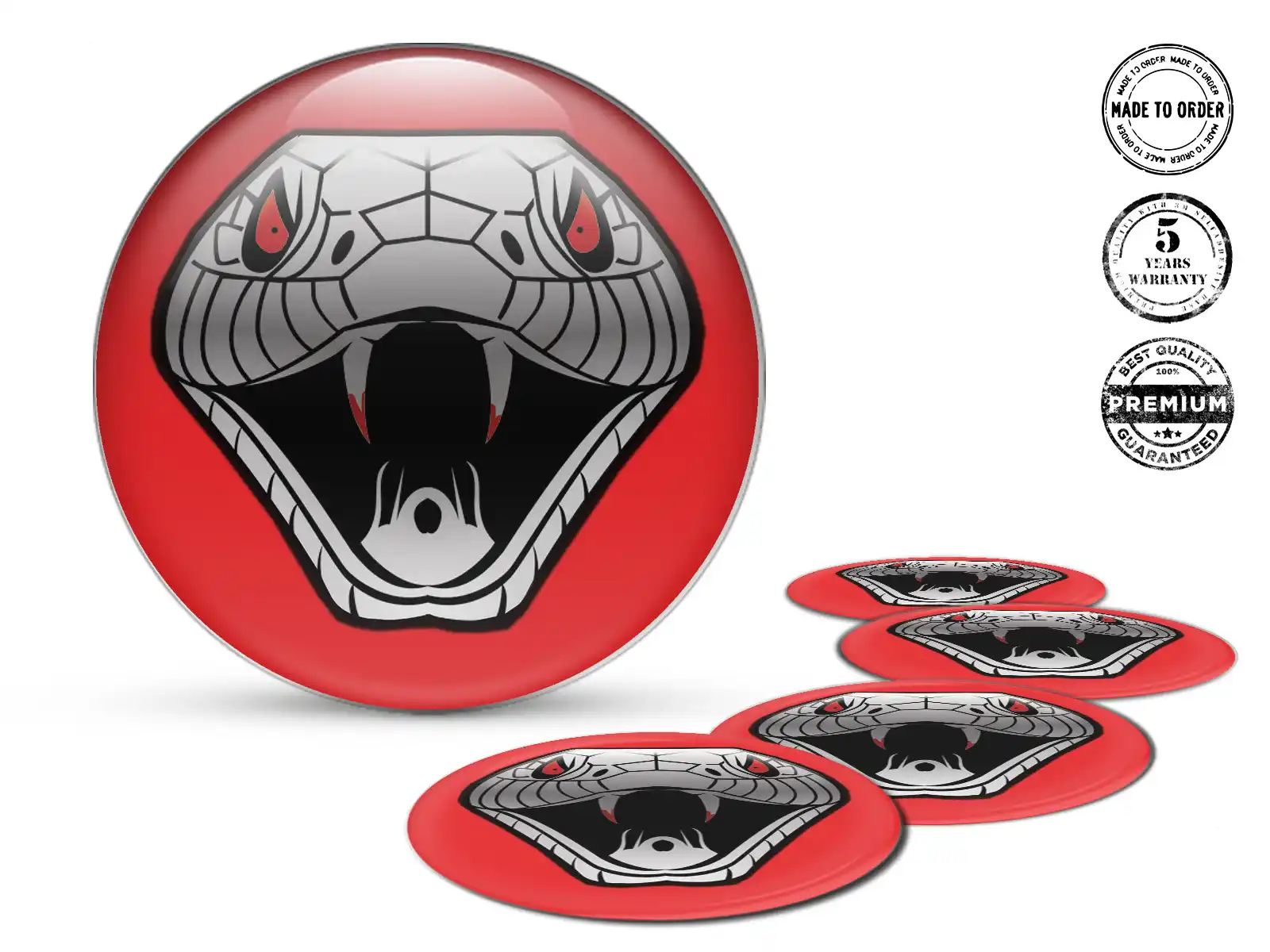 Resin domed stickers Superior Style Domed Badges